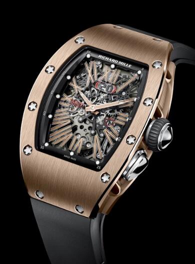 Richard Mille RM 37 Red Gold Watch Replica